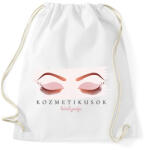 printfashion Kozmetikusok királynője - Sportzsák, Tornazsák - Fehér (6554894)