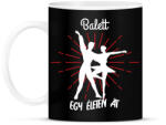 printfashion Balett - Egy életen át - Bögre - Fekete (7677808)