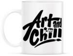 printfashion Art and chill! - Bögre - Fehér (1920073)