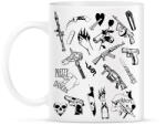 printfashion Thug Life Props - Bögre - Fehér (2653655)