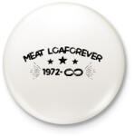 printfashion Húsimádat - Évszámmal - Kitűző, hűtőmágnes - Fehér (8205451)