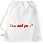 printfashion Cam and get it - Sportzsák, Tornazsák - Fehér (11348074)