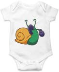 printfashion Bokszoló csiga - Baba Body - Fehér (6151823)