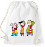printfashion Ed Edd Edy - Sportzsák, Tornazsák - Fehér (16000602)