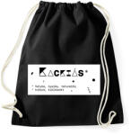 printfashion Kackiás - Sportzsák, Tornazsák - Fekete (6397792)