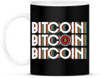 printfashion BITCOIN 4 EVER 54 - Bögre - Fekete (6119789)