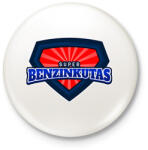 printfashion SUPERBENZINKUTAS - Kitűző, hűtőmágnes - Fehér (11473538)