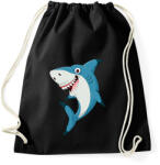 printfashion cápa - Sportzsák, Tornazsák - Fekete (13759647)