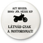 printfashion LÁTNÁD4 - Kitűző, hűtőmágnes - Fehér (3090250)