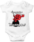 printfashion Wreckingball - Baba Body - Fehér (1958791)