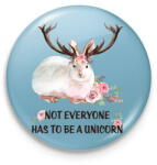 printfashion Nyúltilop - Kitűző, hűtőmágnes - Világoskék (14495920)