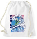 printfashion Űrlény szörf - Sportzsák, Tornazsák - Fehér (11797802)