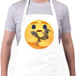 printfashion Leopárd gekkó - Kötény - Fehér (13048668)