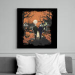 printfashion Happy Halloween - Vászonkép - Fekete (14465279)