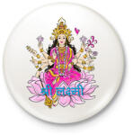 printfashion lakshmi - Kitűző, hűtőmágnes - Fehér (15901501)