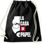 printfashion El Professor - Sportzsák, Tornazsák - Fekete (2492341)