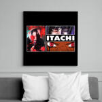 printfashion Itachi Uchiha montage - Vászonkép - Fekete (6659503)