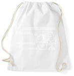printfashion RENDSZERGAZDA - Sportzsák, Tornazsák - Fehér (340909)