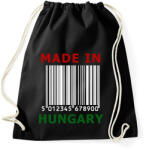 printfashion MADE IN HUNGARY - Sportzsák, Tornazsák - Fekete (4571568)