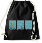 printfashion Van Gogh - Sportzsák, Tornazsák - Fekete (2261463)