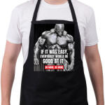 printfashion Do more, Be more - Kötény - Fekete (14767880)