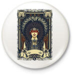 printfashion A szüzek törzse - Kitűző, hűtőmágnes - Fehér (3074584)