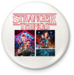 printfashion Stranger things - Kitűző, hűtőmágnes - Fehér (13663994)