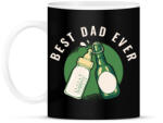 printfashion Best Dad Ever - Bögre - Fekete (7528451)