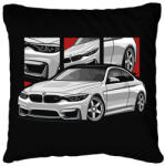 printfashion BMW illusztráció - Párnahuzat, Díszpárnahuzat - Fekete (14784192)