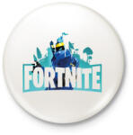 printfashion Fortnite logo Ninja - Kitűző, hűtőmágnes - Fehér (16348156)