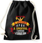 printfashion Spanyol csapat - Sportzsák, Tornazsák - Fekete (10857218)
