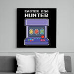 printfashion Easter egg hunter - Vászonkép - Fekete (15764992)