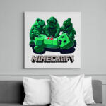 printfashion Minecraft - Vászonkép - Fehér (6622713)