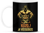 printfashion Küzdj a végsőkig - Bögre - Fekete (1047788)