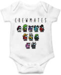 printfashion Among us - crewmates bonus - Baba Body - Fehér (4156073)