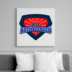 printfashion SUPERAUTÓSZERELŐ - Vászonkép - Fehér (11471530)