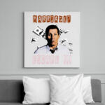 printfashion albundy - Vászonkép - Fehér (6636042)