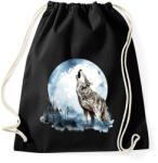 printfashion Farkas - Sportzsák, Tornazsák - Fekete (16517283)