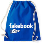 printfashion Fakebook - Sportzsák, Tornazsák - Bright royal (1073009)