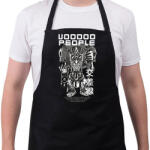 printfashion Voodoo people - Kötény - Fekete (16751064)