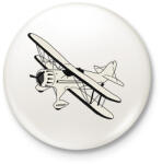 printfashion flying - Kitűző, hűtőmágnes - Fehér (5744048)