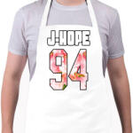 printfashion J-HOPE - Kötény - Fehér (4904721)