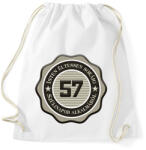 printfashion 57 - Sportzsák, Tornazsák - Fehér (7216328)