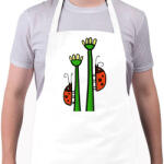 printfashion Katicabogarak - Kötény - Fehér (15960074)