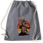 printfashion Egy lövés - Sportzsák, Tornazsák - Grafitszürke (60114)