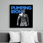 printfashion Pumping Iron - Vászonkép - Fekete (7559909)