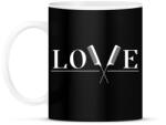 printfashion Love - Fodrász (white) - Bögre - Fekete (7317367)