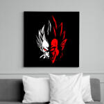 printfashion Dragonball - Vegita - Vászonkép - Fekete (6643126)