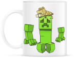 printfashion Minecraft creeper - Bögre - Fehér (1594583)