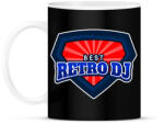 printfashion BEST RETRO DJ - Bögre - Fekete (10026432)